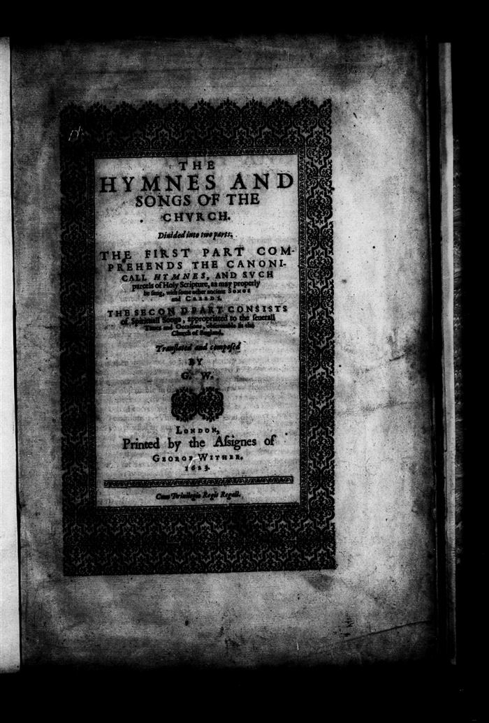 Title page of the 1623 first edition
